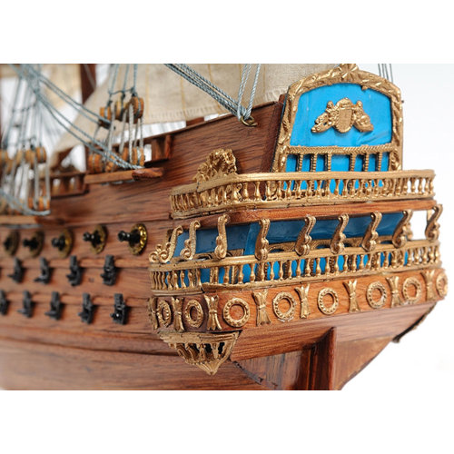 Old Modern Handicrafts Small San Felipe Model Ship