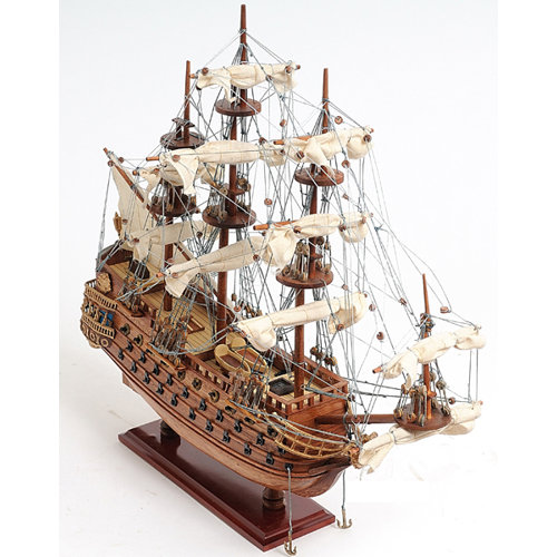 Old Modern Handicrafts Small San Felipe Model Ship