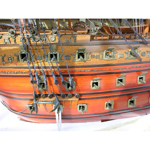 Old Modern Handicrafts Sovereign of The Seas Monumental Model Ship