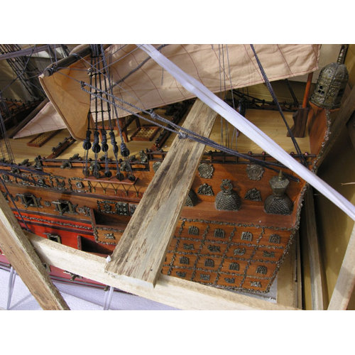 Old Modern Handicrafts Sovereign of The Seas Monumental Model Ship