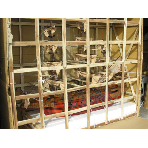 Old Modern Handicrafts Sovereign of The Seas Monumental Model Ship