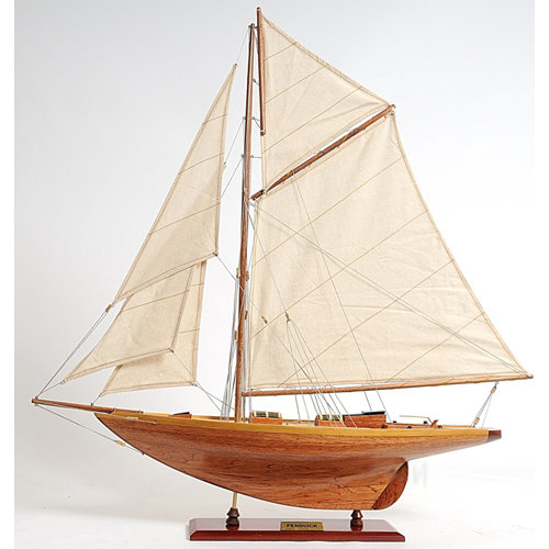 Old Modern Handicrafts Small Penduick Model Boat