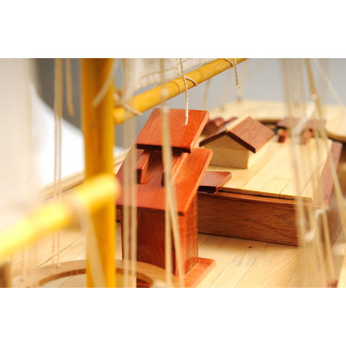 Old Modern Handicrafts Medium Bluenose Ii Painted Model Boat