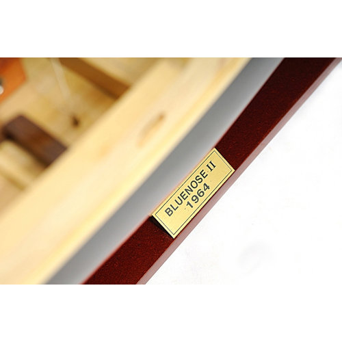 Old Modern Handicrafts Medium Bluenose Ii Painted Model Boat