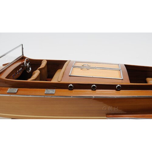 Old Modern Handicrafts Christ Craft Medium Runabout Model Boat