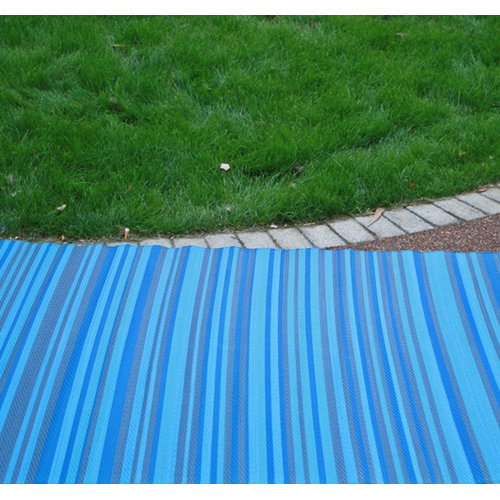 Green Decore Blue Indoor/Outdoor Rug II & Reviews Wayfair UK