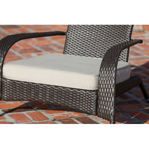 PatioSense Coconino Adirondack Chair with Cushion &amp; Reviews | Wayfair