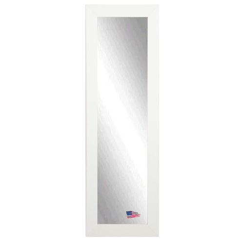 Ava White Satin Full Length Body Mirror Wayfair