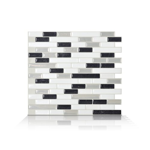 Smart Tiles 10 X 9 Mosaik Self Adhesive Wall Tile In Muretto Brina And Reviews Wayfair