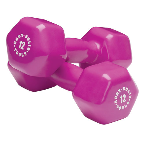 Body Solid Vinyl Dumbbell