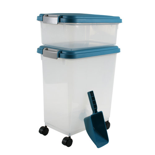 IRIS Airtight Pet Food Storage Container Combo & Reviews Wayfair