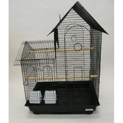 villa top small bird cage with 2 feeder doors wayfair villa top small bird cage with 2 feeder doors wayfair