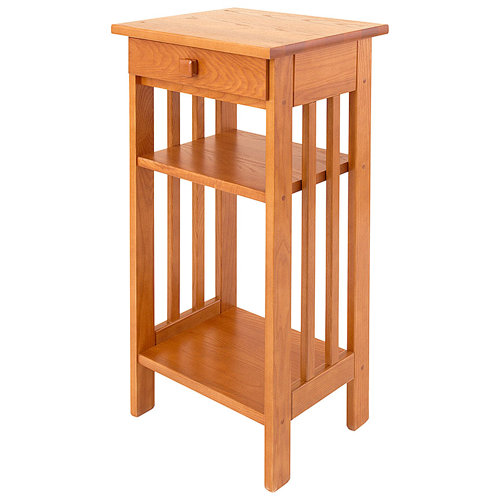 Manchester Wood MultiTiered Telephone Table & Reviews Wayfair