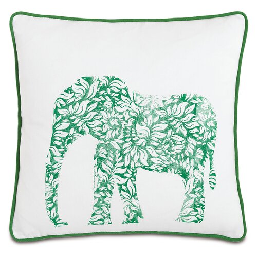 boho elephant throw pillow