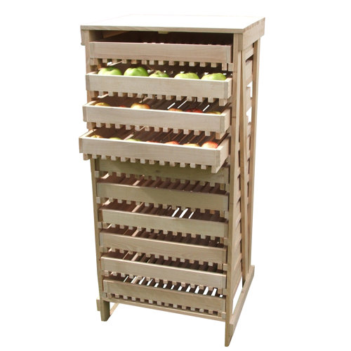 Beech Apple Storage Shelves Wayfair UK