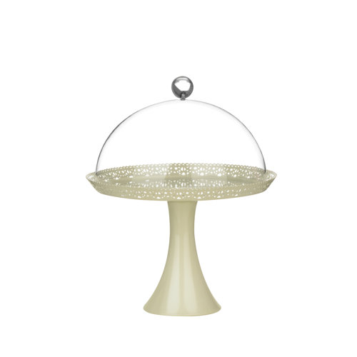 KitchenCraft Classic Ceramic Cake Stand with Dome Lid & Reviews