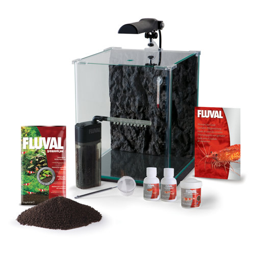 Hagen Fluval 8 Gallon EBI Nano Shrimp Aquarium Kit & Reviews Wayfair