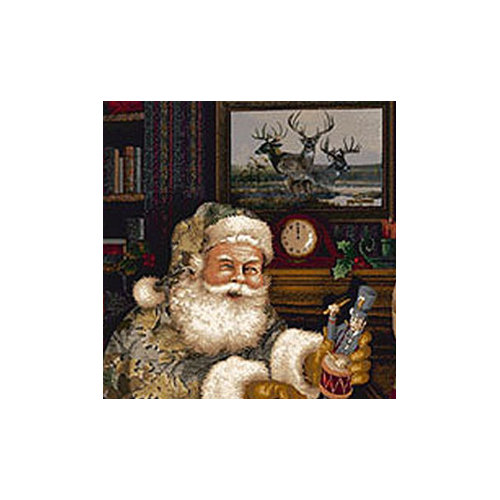 Milliken Realtree Camo Santa Christmas Area Rug & Reviews Wayfair