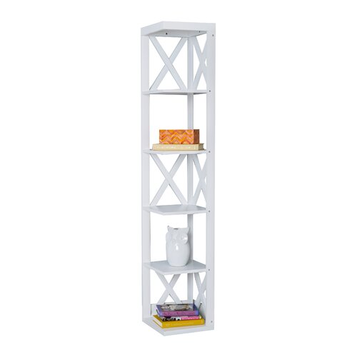 White Solid Wood Bookcase | Wayfair