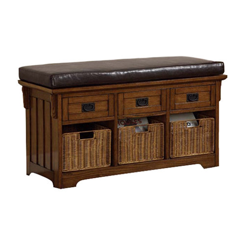 contemporary storage benches
