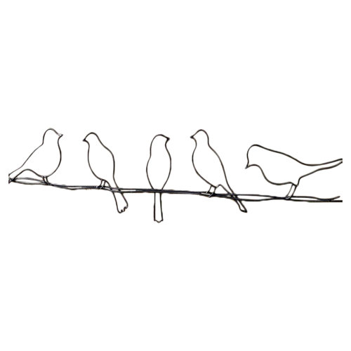 Graham & Brown Birds On A Wire Art Wall Décor & Reviews Wayfair