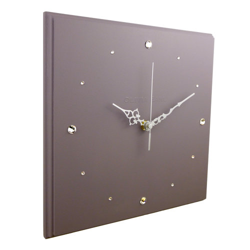 Olivia Earl Clocks Swarovski Crystal Wall Clock & Reviews WF
