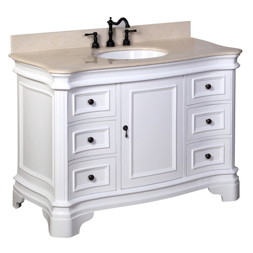 katherine 48 quot single bathroom vanity set wayfair supply katherine 48 quot single bathroom vanity set wayfair supply