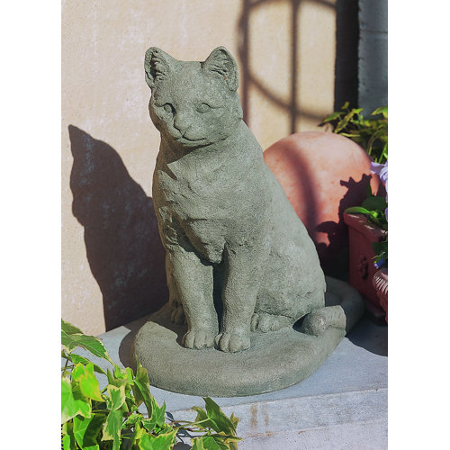 outdoor cat statue wayfair outdoor cat statue wayfair
