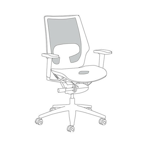 Alera® K8 Series Mesh back Ergonomic Multifunction Office Chair