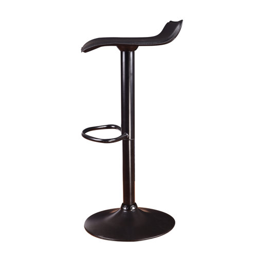 Adjustable Height Swivel Bar Stool with Cushion Wayfair