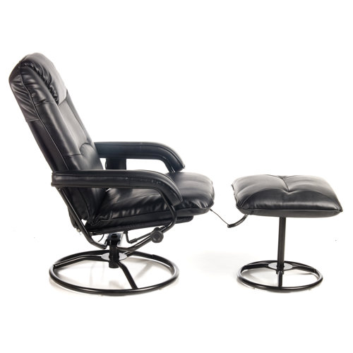 Comfort Products Leisure Heated Reclining Massage Chair with Ottoman