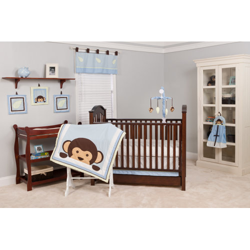 Pam Grace Creations Maddox Monkey 10 Piece Crib Bedding Set & Reviews