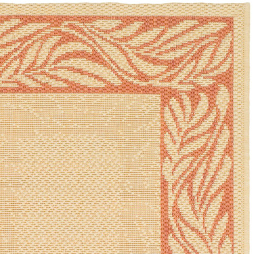 Safavieh Courtyard Brown / Tan Outdoor Area Rug