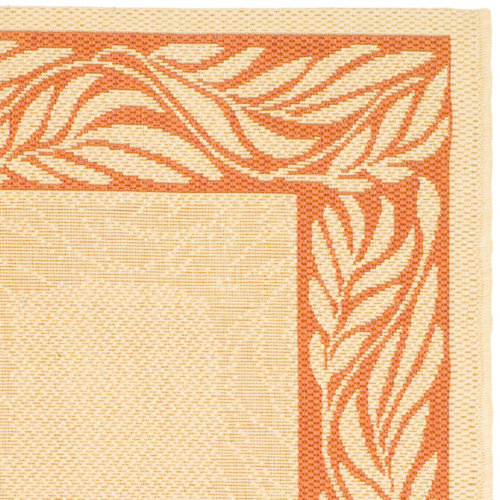 Safavieh Courtyard Brown / Tan Outdoor Area Rug