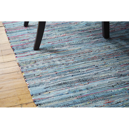 Safavieh Rag Blue Striped Area Rug & Reviews Wayfair