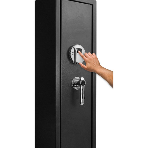 Barska Quick Access Biometric Key Lock Rifle Safe & Reviews Wayfair