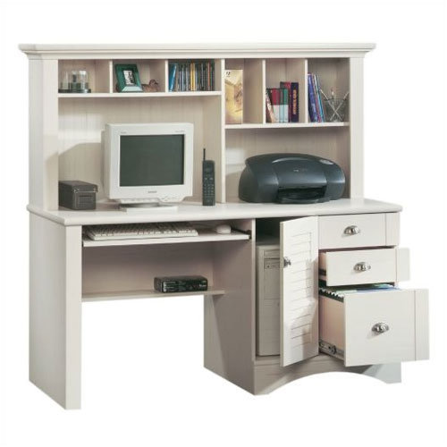 Sauder Harbor View Computer Desk with Hutch I & Reviews Wayfair