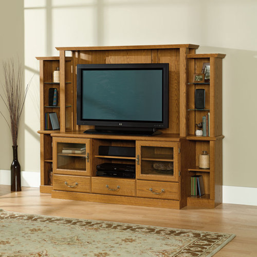 Sauder Orchard Hills Entertainment Center & Reviews Wayfair