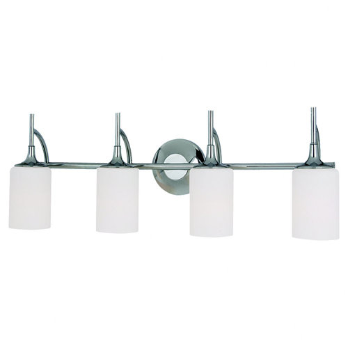 Sea Gull Lighting Stirling 4 Light Bath Vanity Light amp; Reviews 