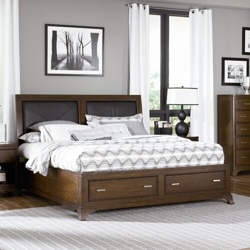 American Drew Essex Storage Panel Bed