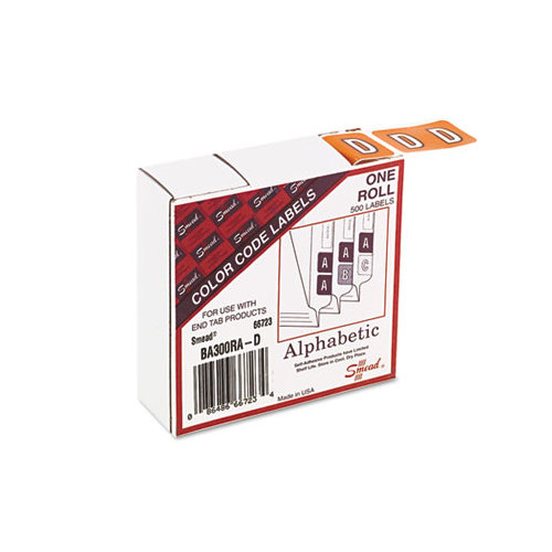 Smead Manufacturing Company Barkley-Compatible Labels, 500/Roll