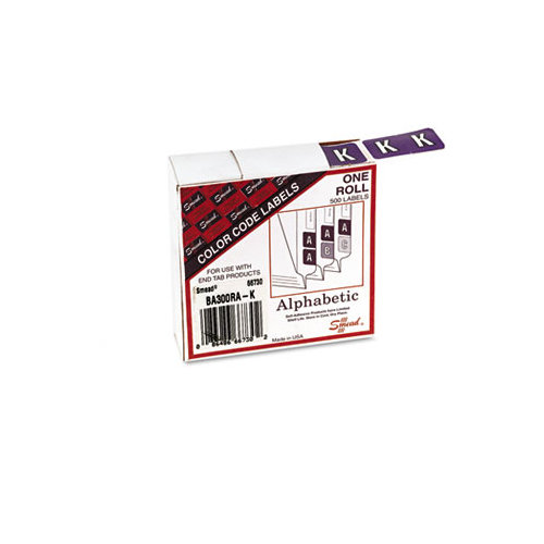 Smead Manufacturing Company Barkley-Compatible Labels, 500/Roll