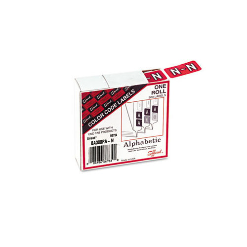 Smead Manufacturing Company Barkley-Compatible Labels, 500/Roll