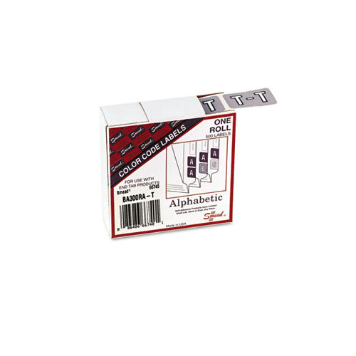 Smead Manufacturing Company Barkley-Compatible Labels, 500/Roll