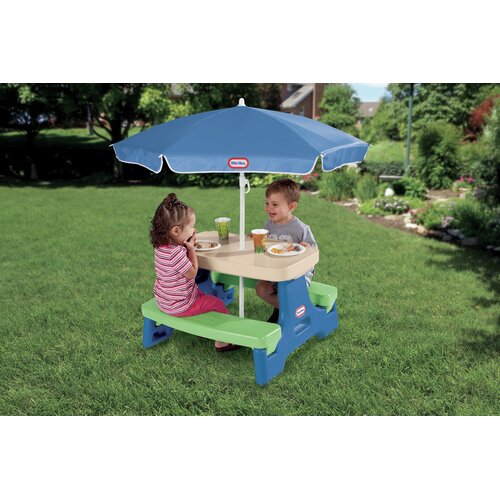 Little Tikes Easy Store Jr. Table with Umbrella