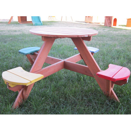 Swing Town Kids Picnic Table & Reviews Wayfair