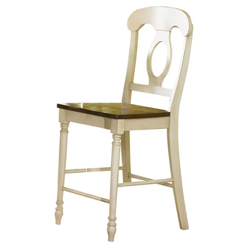 Liberty Furniture Low Country Dining Barstool in Linen Sand and Suntan