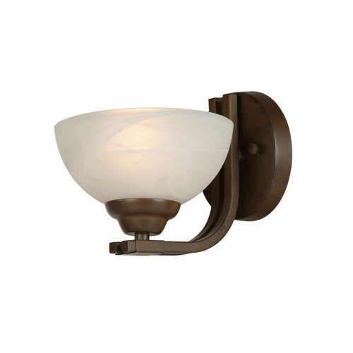 Yosemite Home Decor Sequoia 1 Light Half Moon Wall Sconce & Reviews Wayfair