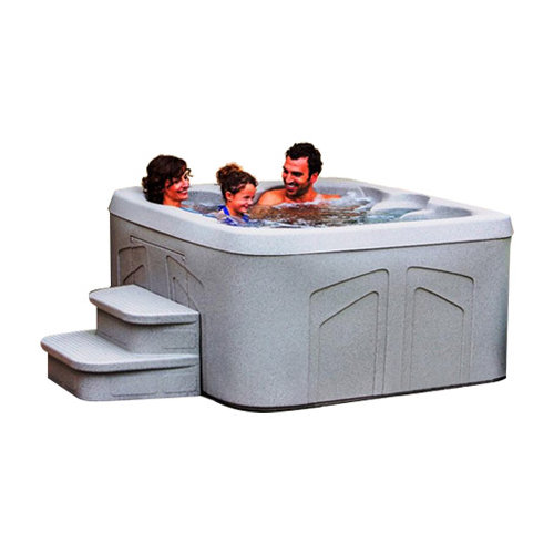 Lifesmart 4 Person 20 Jet Simplicity DLX Plug and Play Spa & Reviews
