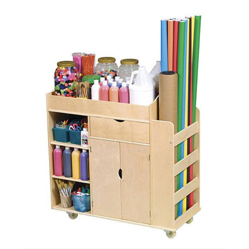 Guidecraft Art Activity Cart